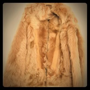 Aprés Ski Shearling Coat (“Chai”)